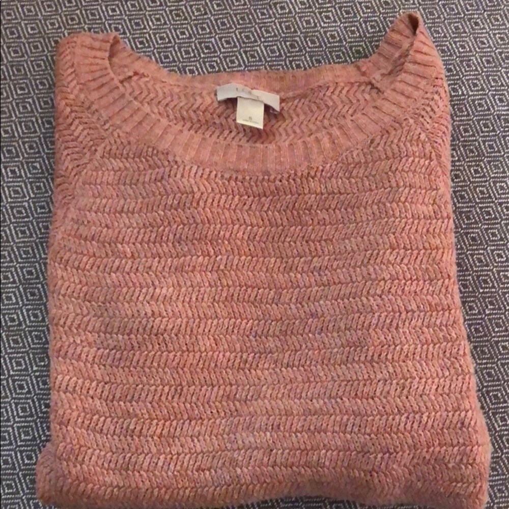Loft scoop neck sweater